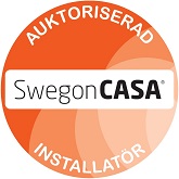 Auktoriserad Swegon CASA Installatör